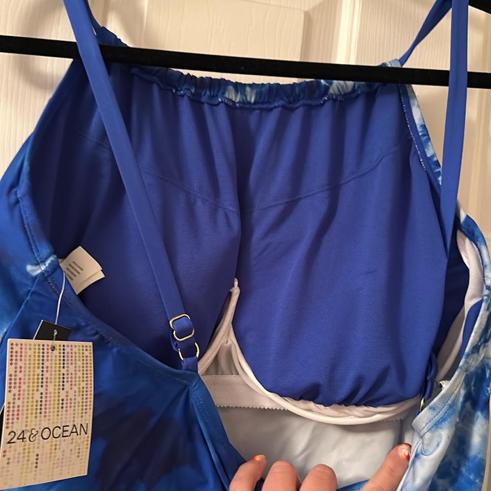 24th & Ocean Tankini Swim Top - Picture 7 of 7